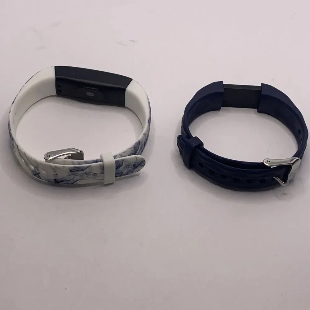ITouch Slim ITL7591B08D-H05 Men White Printed/Navy Fitness Activity Tracker QU19